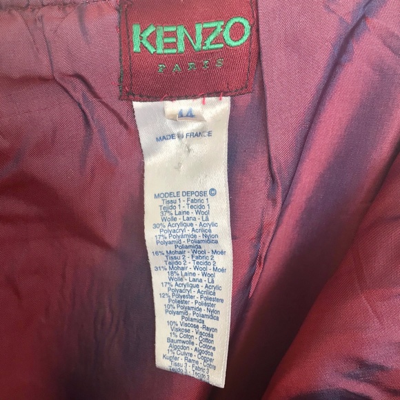 Beautiful Vintage Kenzo Lined Skirt Size 44 - Picture 2 of 3